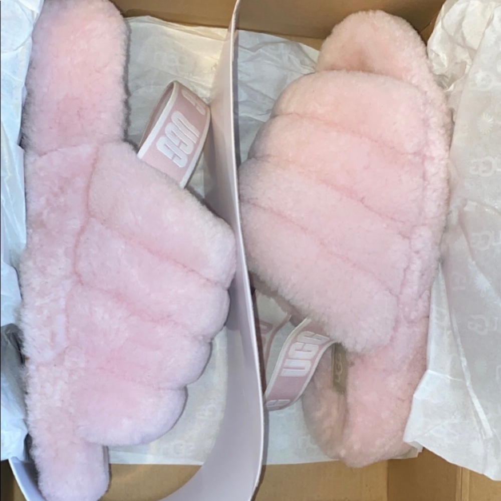 UGG FLUFF YEAH SLIDES